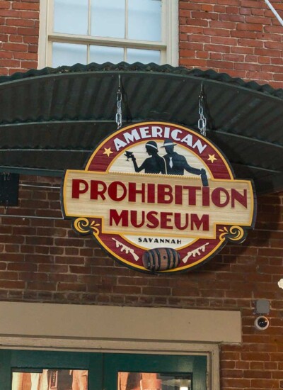 American Prohibition museum entrance
