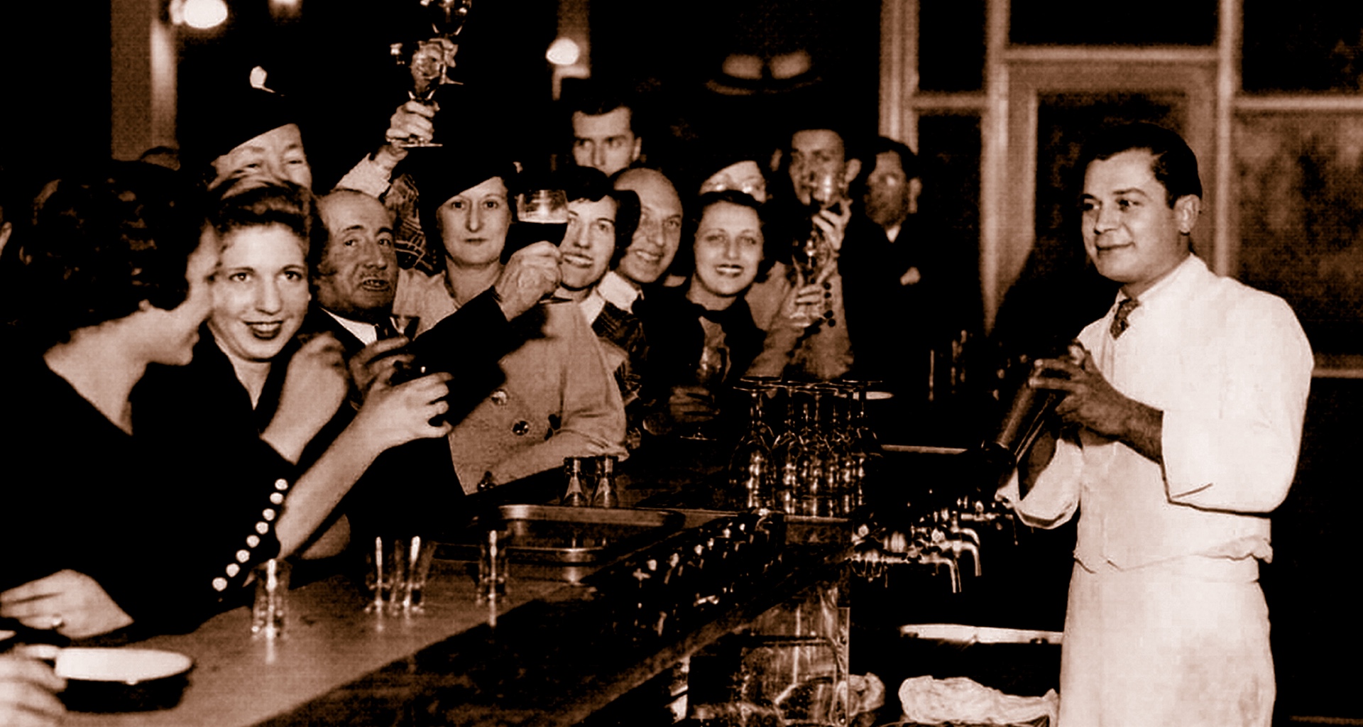 Prohibition Bar Photo From Savannah Museum Collection