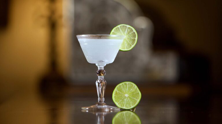 cocktail at congress street up speakeasy in savannah